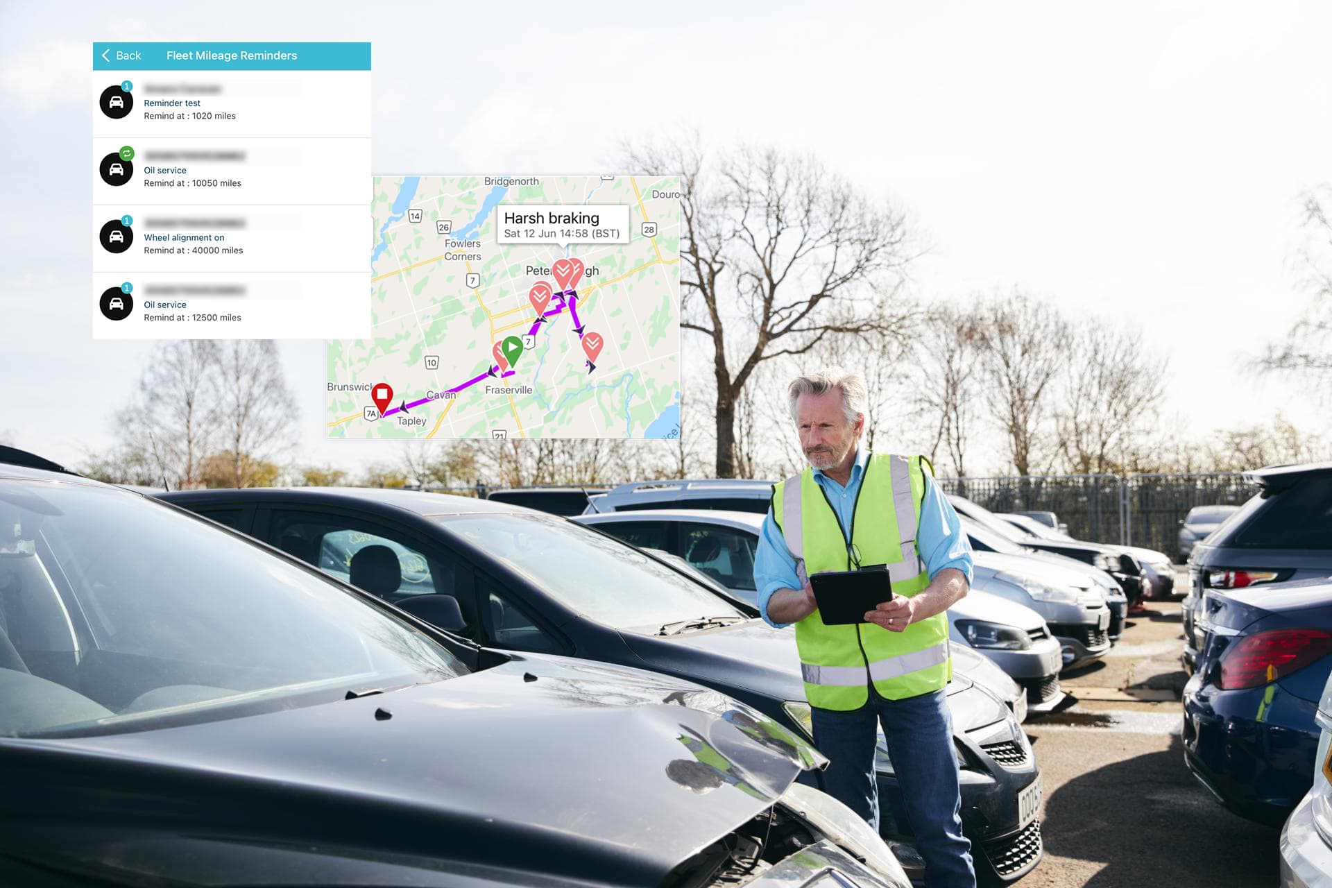 Redtail Fleet App interface