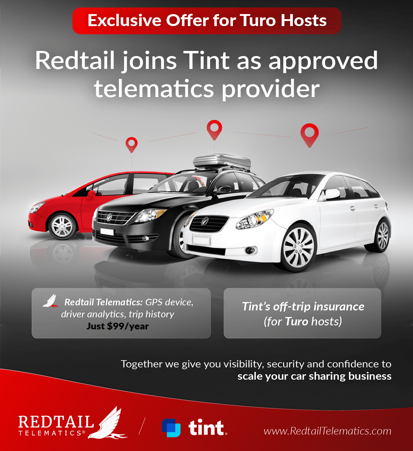 Redtail joins Tint as approved telematics provider